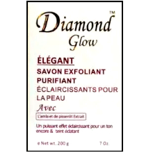 DIAMOND GLOW Elegant SAVON Exfoliant Purifiant